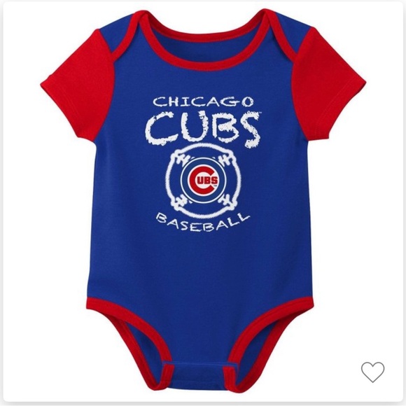 Chicago Cubs- baby onsies, 3 pack - Picture 11 of 13